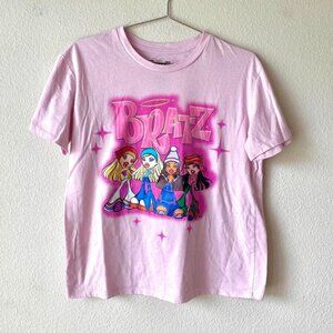 Bratz Women's Large Pink Tee Shirt